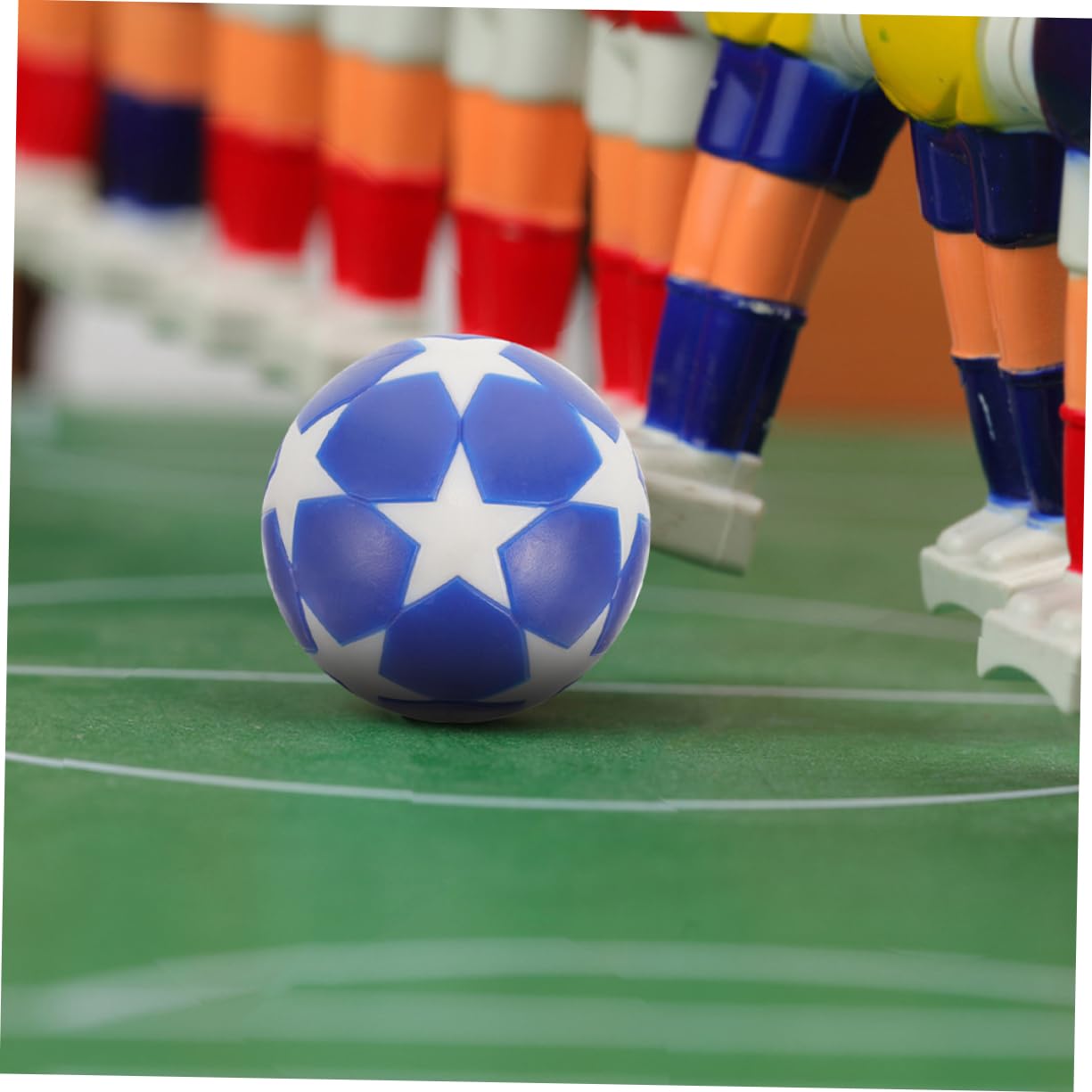 VICASKY 60piezas Balones De Fútbol Mini para Futbolín Repuestos De Mesa Fútbol Balones Accesorios para Diversión De Mesa