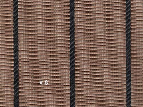 Marine Carpeting Infinity Woven Vinyl Flooring Better Than Teak II HD Backing 80 Mil / 8.5 Feet Wide (Color #10 Hazelnut Black, 8.5x25)