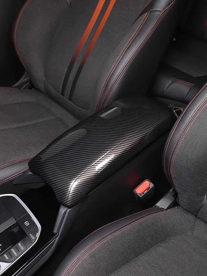 Auto Armrest Cover Protector for 1 Series 2 F40 F44 2020-2024 Center Control Armrest Box Protective Cover Trim Car Accessories