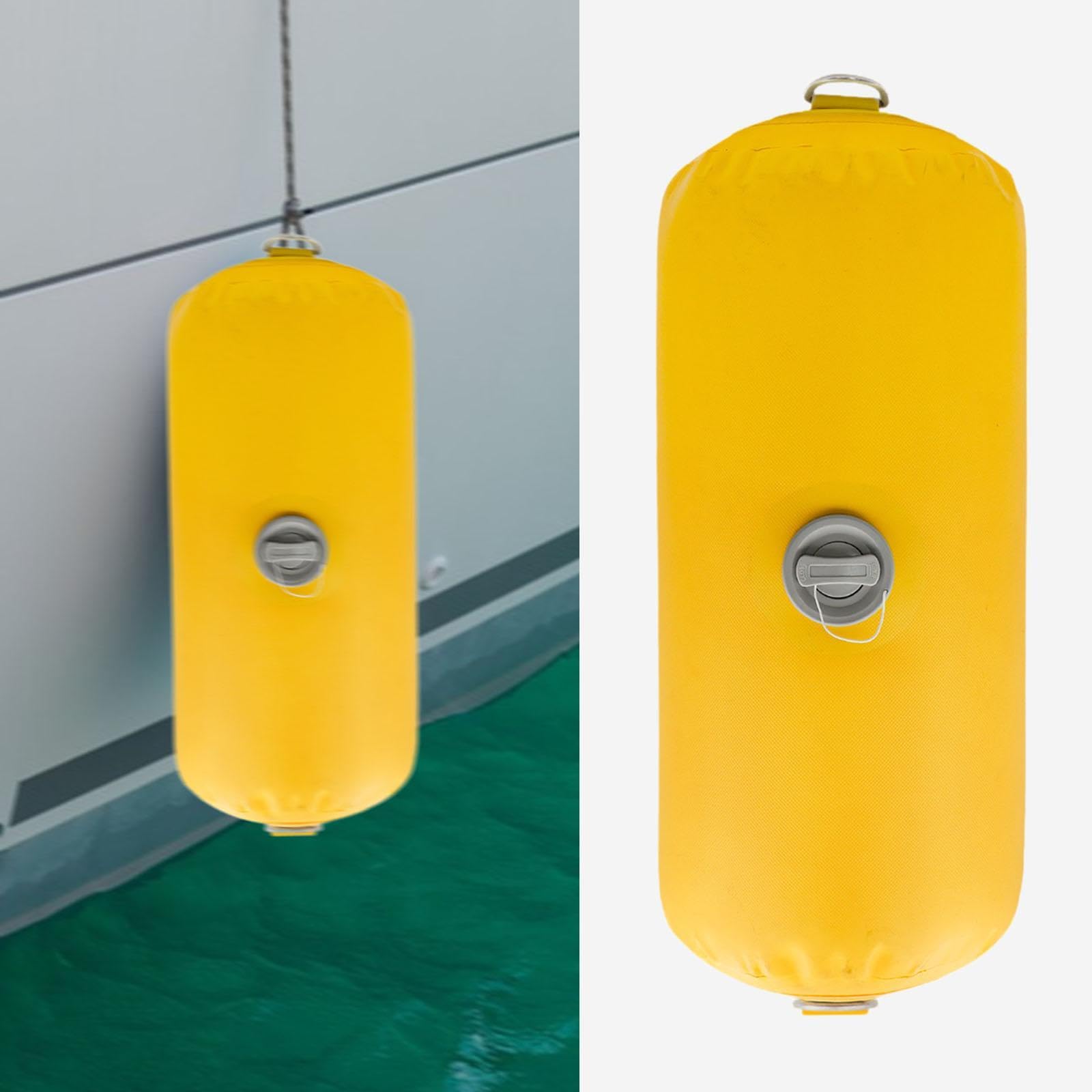 harayaa Parabordo Gonfiabile per Barche Marine, Resistenza All'ormeggio, Boa di Ancoraggio Portatile Galleggiante per attività All'aperto
