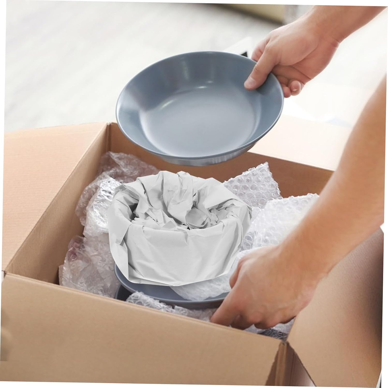 NUOBESTY 50pcs Sketching Drawing Paper Bulk Newsprint Sheets for Wrapping Packing Shipping Art Craft Supplies for Boys and Girls Adults