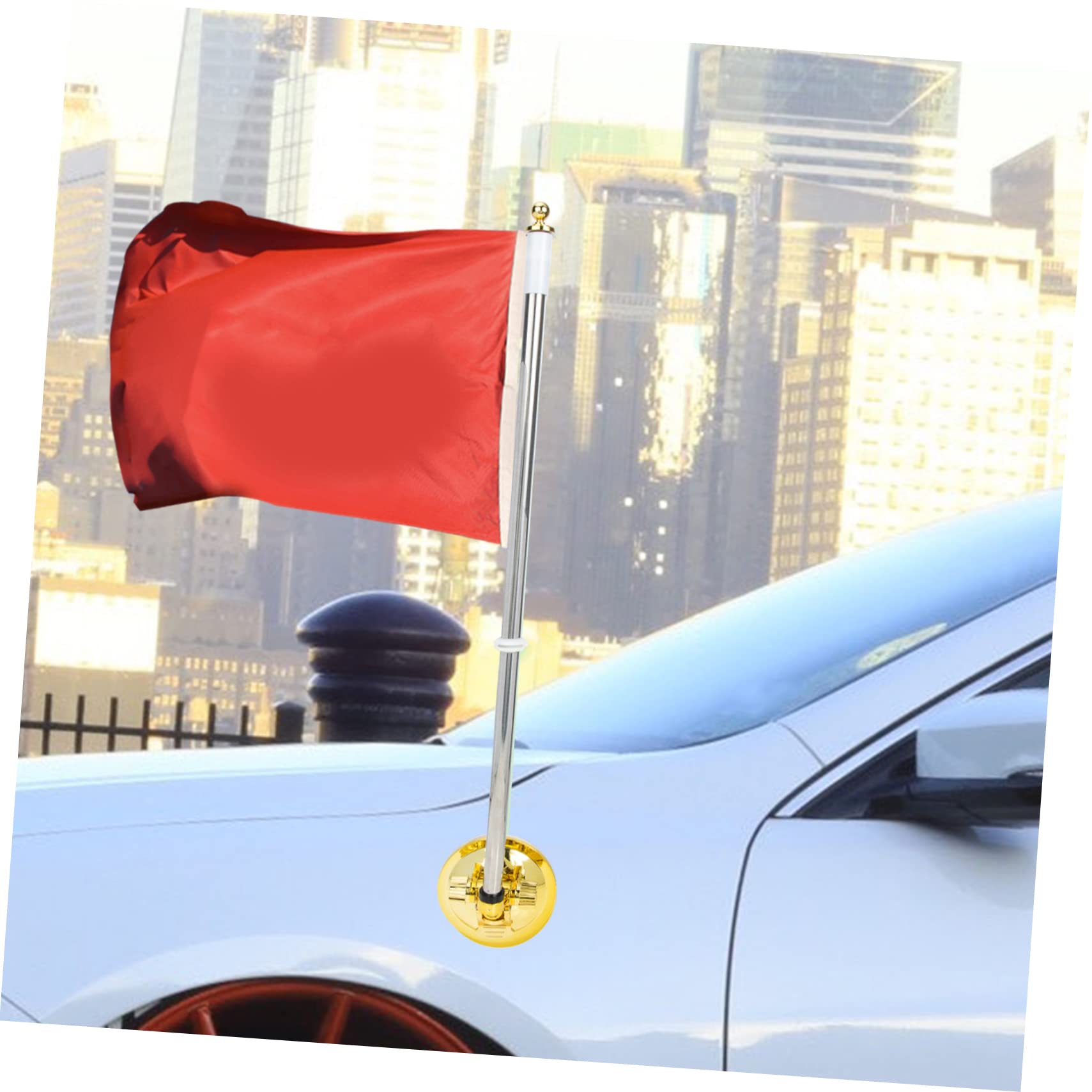Support Ventouse Porte-Drapeau Voiture – Fixation Stable Pour Fenêtre Ou Bureau, Polyvalent