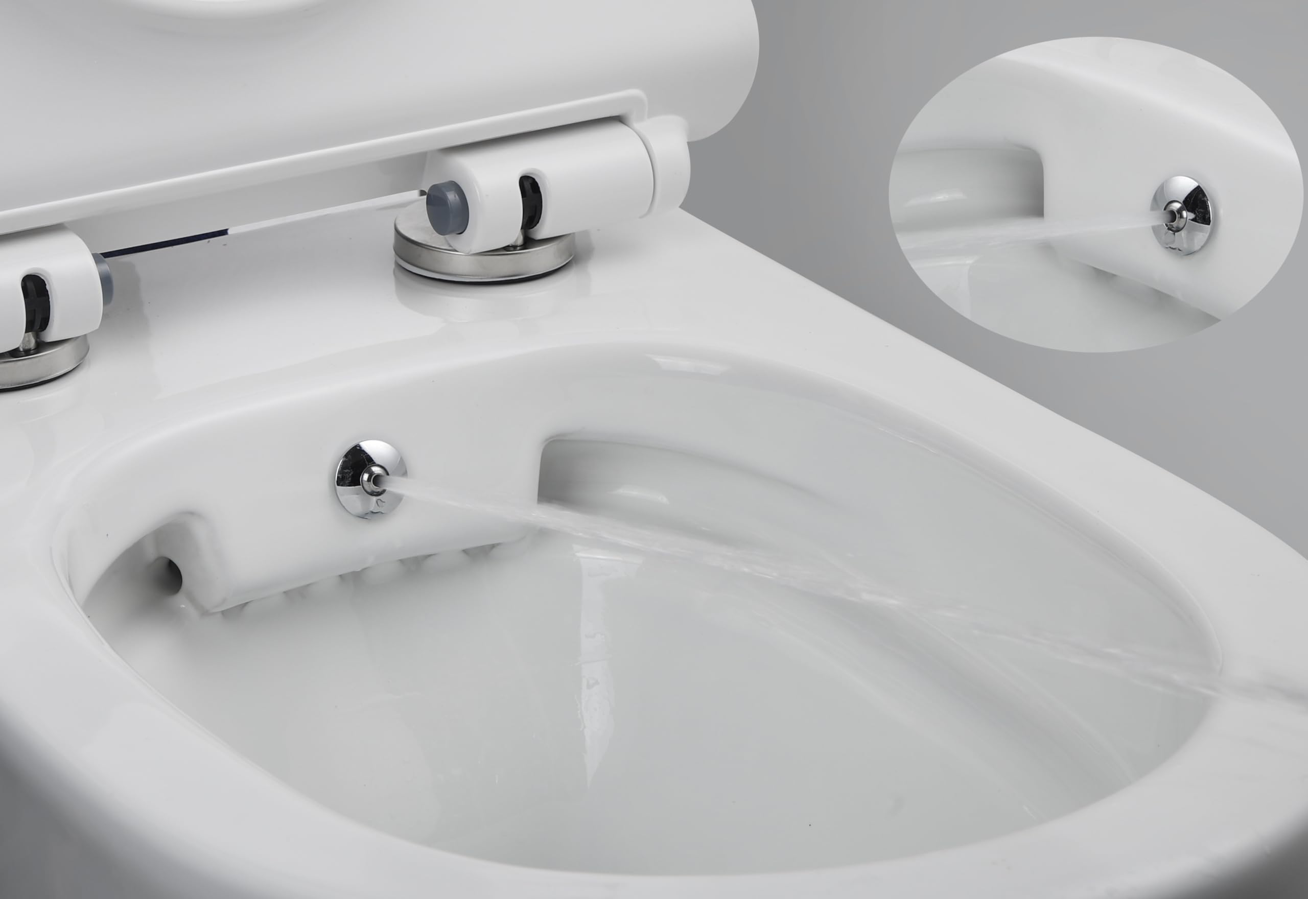 Taharet Dusch WC inkl. Armatur und Soft-Close Sitz