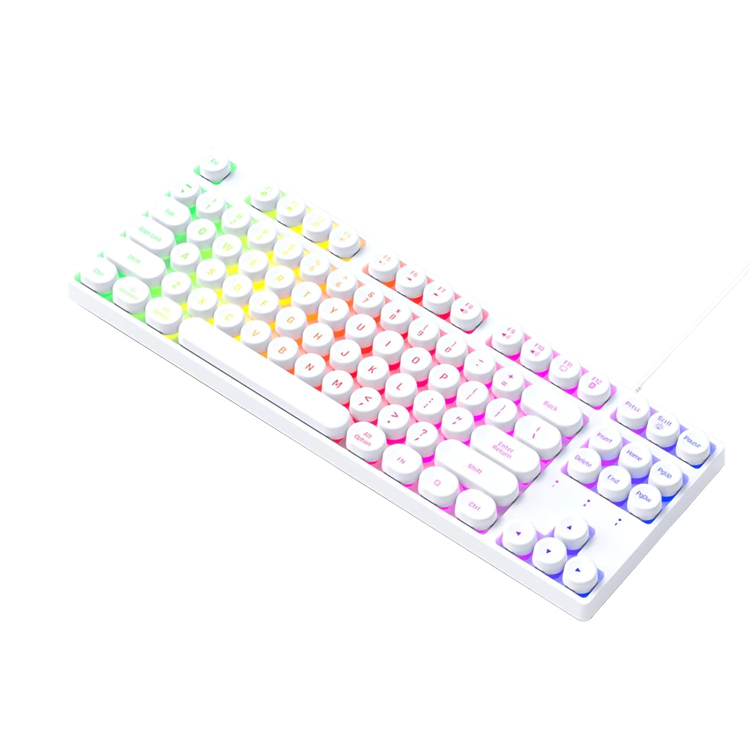 Amazon.in Buy MYKYLIN Cheap Gaming Keyboard Rainbow LED Backlit