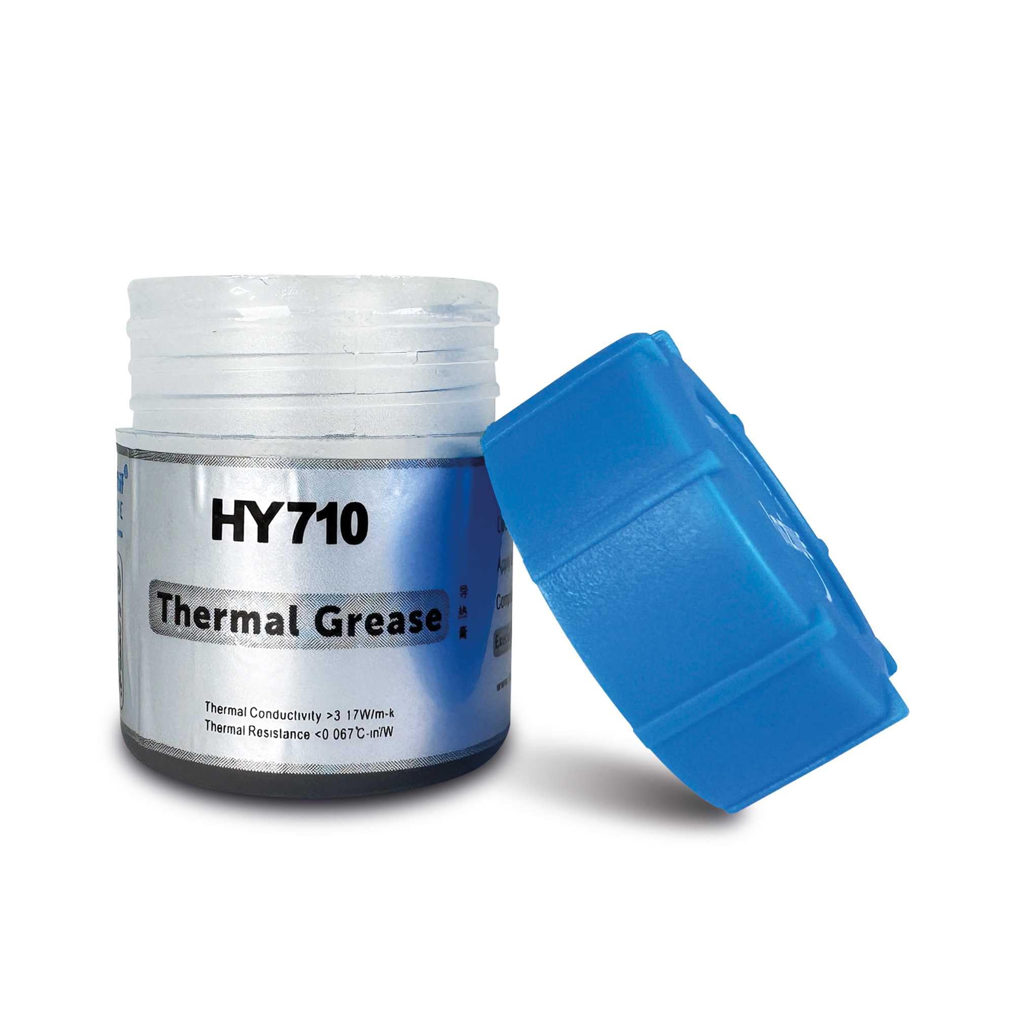 OcioDual Pasta Termica CPU, Thermal Paste Halnziye HY710 3.17W/MK(10g), Pasta Termica CPU Alte Prestazioni, Processore, GPU, PS4, PC, Non Conduttivo, Stucco dissipatore di grasso, Barca