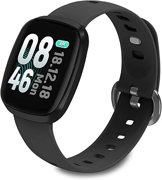 Amazon.com: Fullmosa Smart Watch para Android Samsung iPhone,Monitor de  actividad con monitor de frecuencia cardíaca, IP67 impermeable reloj  inteligente para hombres y mujeres, Negro), SW-001 : Electrónica