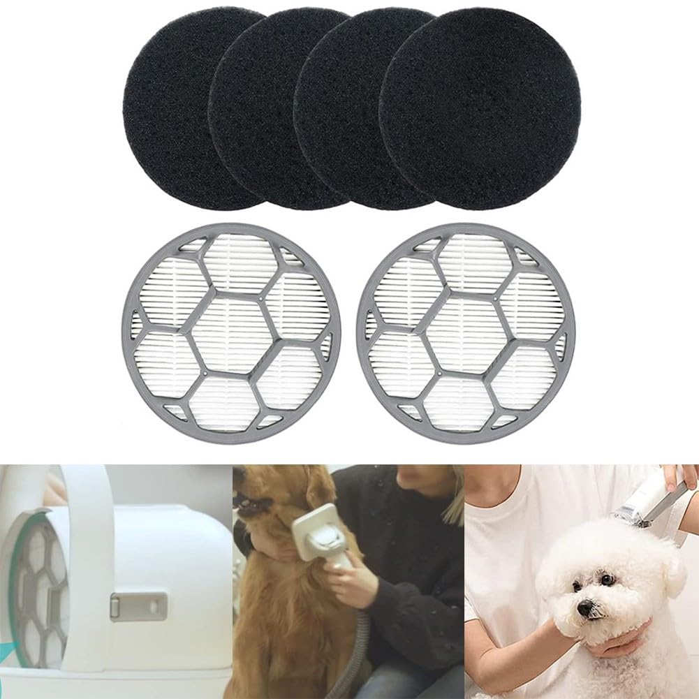 Kit di ricambio per aspirapolvere Neakasa, filtri in spugna, accessori per aspirapolvere P1 Pro, filtri verticali per aspirapolvere, kit di ricambio per la pulizia (6 pezzi