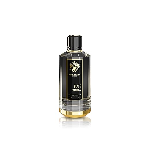 MANCERA Black Vanilla Eau de Parfum, Unisex (120 ml)