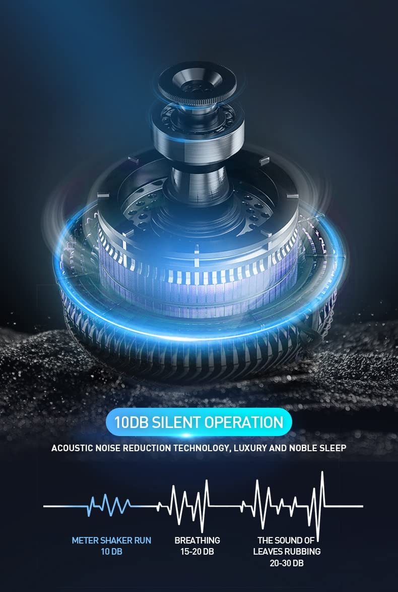 Automatischer Uhrenbeweger mit großem Fassungsvermögen, flexiblem Plüschkissen, Klavierlack-Außenseite, LED-Beleuchtung und leisem Motor, Aufbewahrungsbox für 4+4 Uhren.，4+4