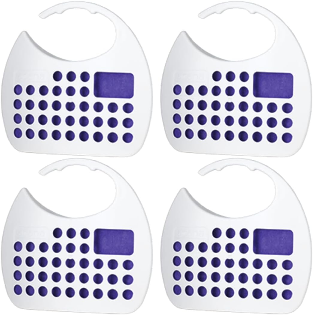 Citystores® 4 Hangers Hanging Moth Repellent For Wardrobes freshener