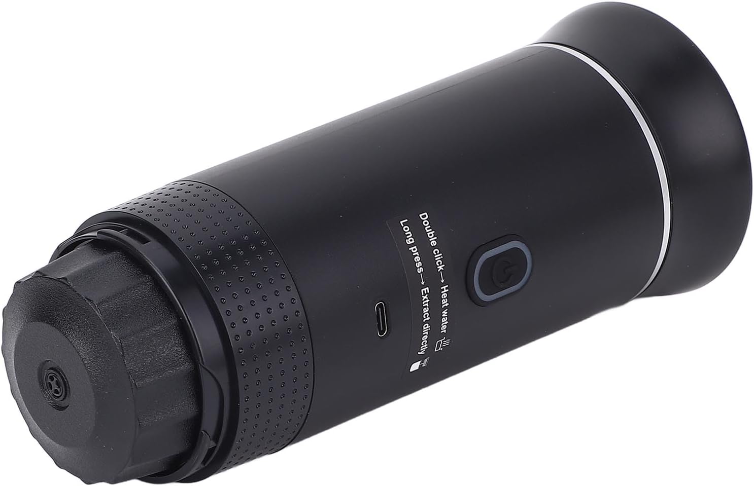 Portable Maker, 15 Bar Cordless Heating Car Coffee Maker Portable Coffee Maker Travel Coffee Maker with 60ml Heating Tank Capacity for Travel Camping Home Car Office