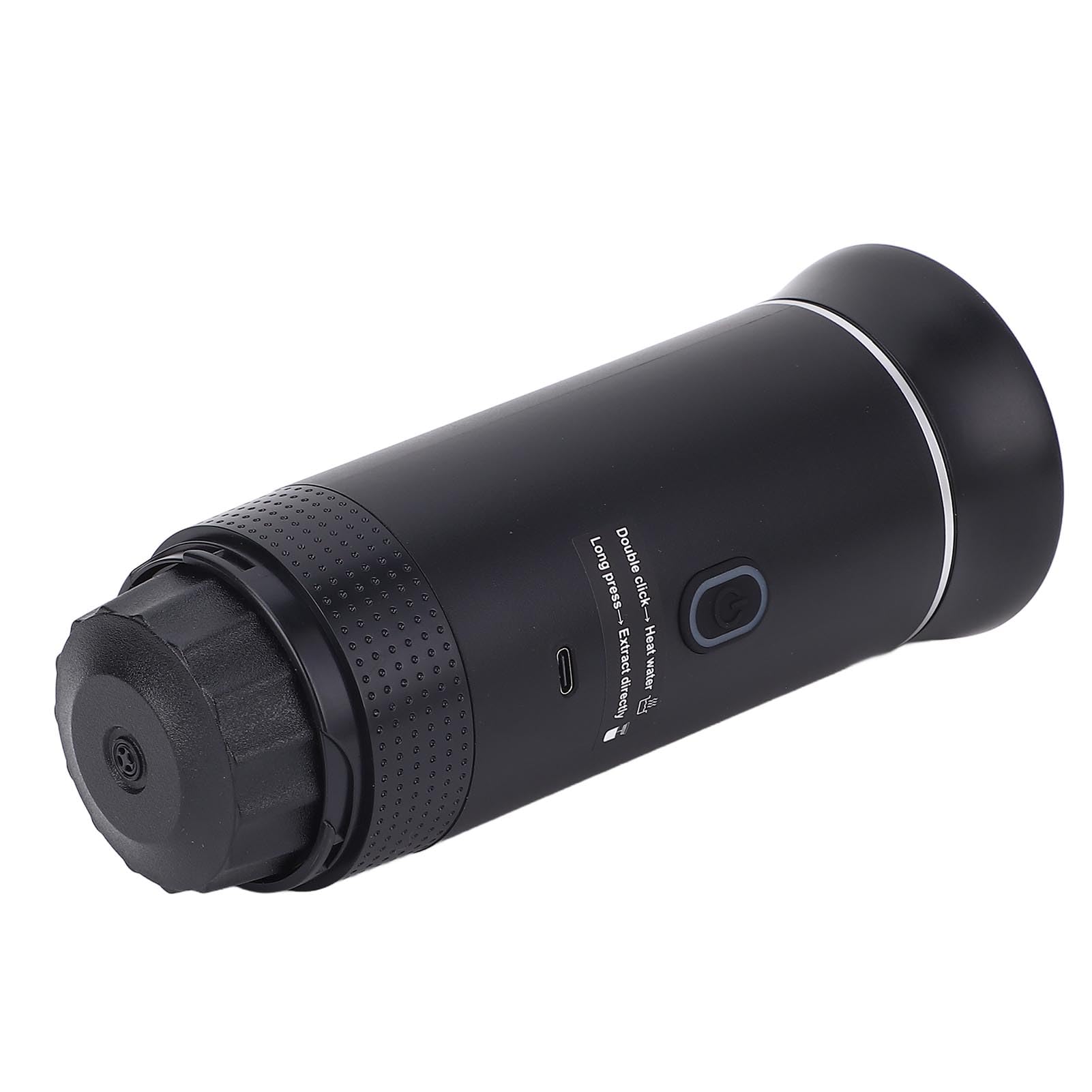 Sxhlseller Macchina da caffè Elettrica Portatile, Mini Caffettiera per Auto con Riscaldamento Senza Fili da 15 Bar, Compatibile con Capsule di caffè e Scatola di Polvere di caffè, Macchina