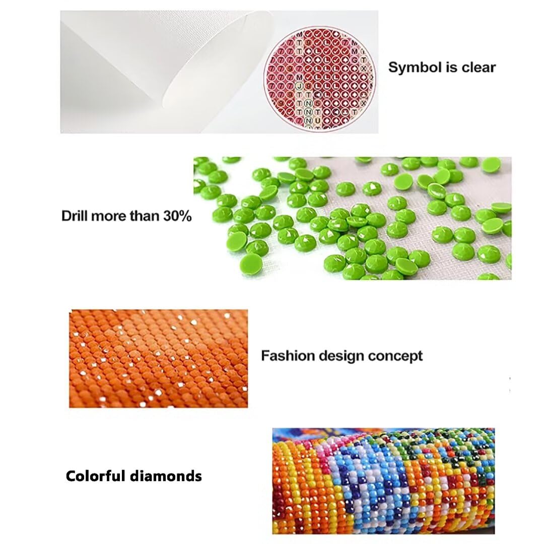 Diamond Painting Angeles, kobiety haftowanie diamentowe duży format malowanie diamentowe dla dorosłych, zestaw artystyczny dla początkujących, diament kryształ ścieg krzyżowy, sztuka malarska,