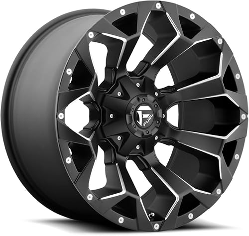 Miniatura 7 de Fuel D787 D78717852652 - Rin de 17 x 8.5 pulgadas, patrón de pernos de 5 x 4.55 pulgadas, M-Blk Rd-Mill (mate, negro y fresado), desplazamiento de