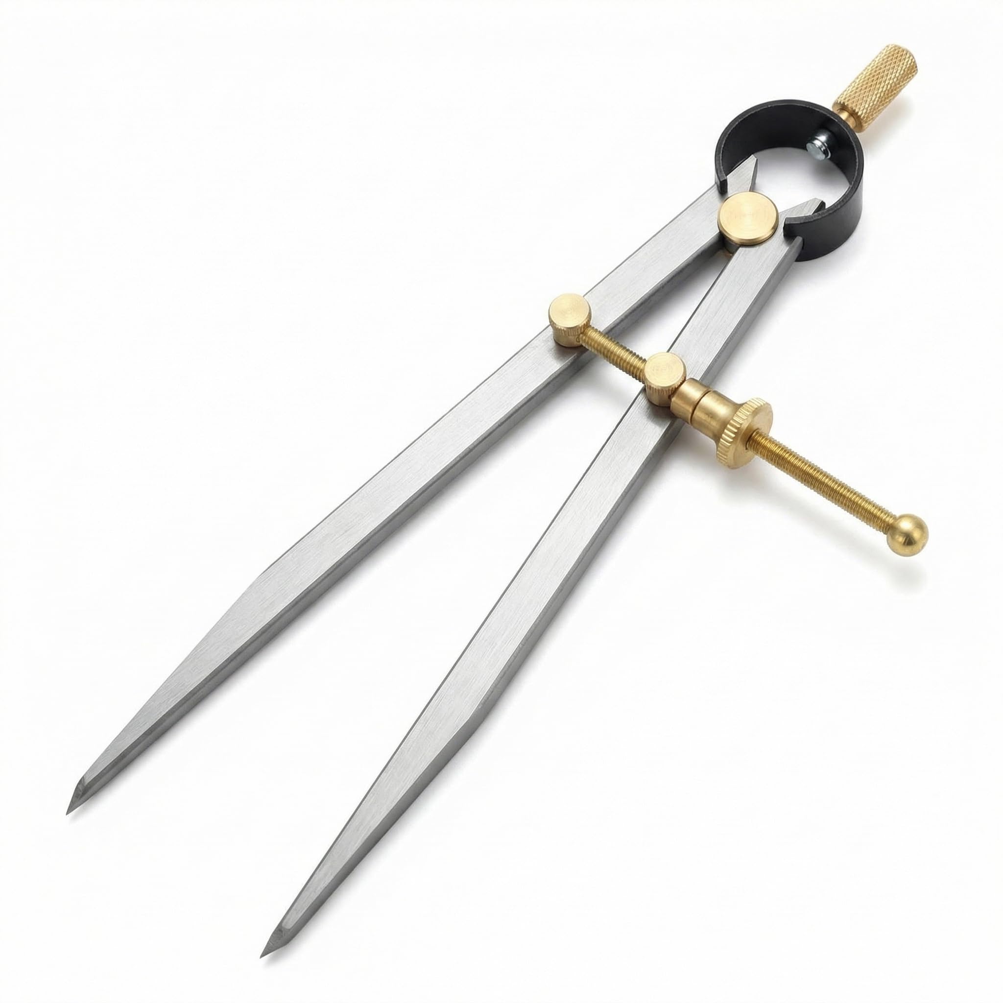 QWORK Precision Spring Dividers - Accurate Measurement Tool -1