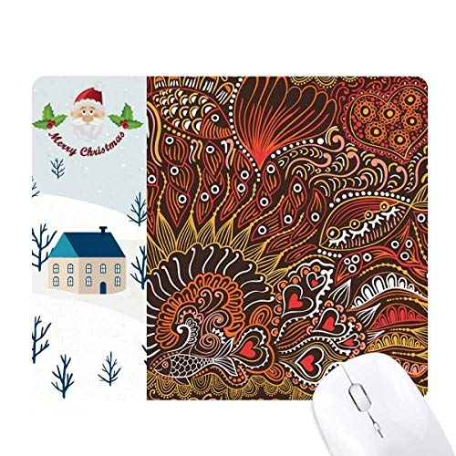 Tapis de souris poissons colorés motif décoratif abstrait maison bureau