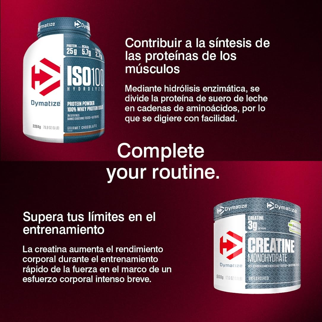 Dymatize Elite Proteína de Caseína en Polvo Sabor Chocolate Intenso 1800g – Caseína de Liberación Lenta con BCAAs