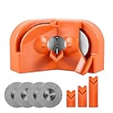 Drill Bit Sharpener, Drill Bit Sharpener Tool with Grinding Wheels, Portable DrillBit S-harpener, Multipurpose DrillBits GrindingSharpener, D-rill B-it S-harpener for All Bits, KnifeSharpener Tool