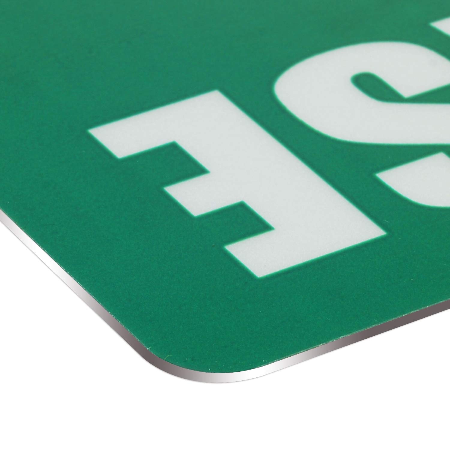 Kichwit Double Sided No Dog Peeing Yard Sign, Please Be Respectful Sign, All Metal Construction, Sign Measures 7.9