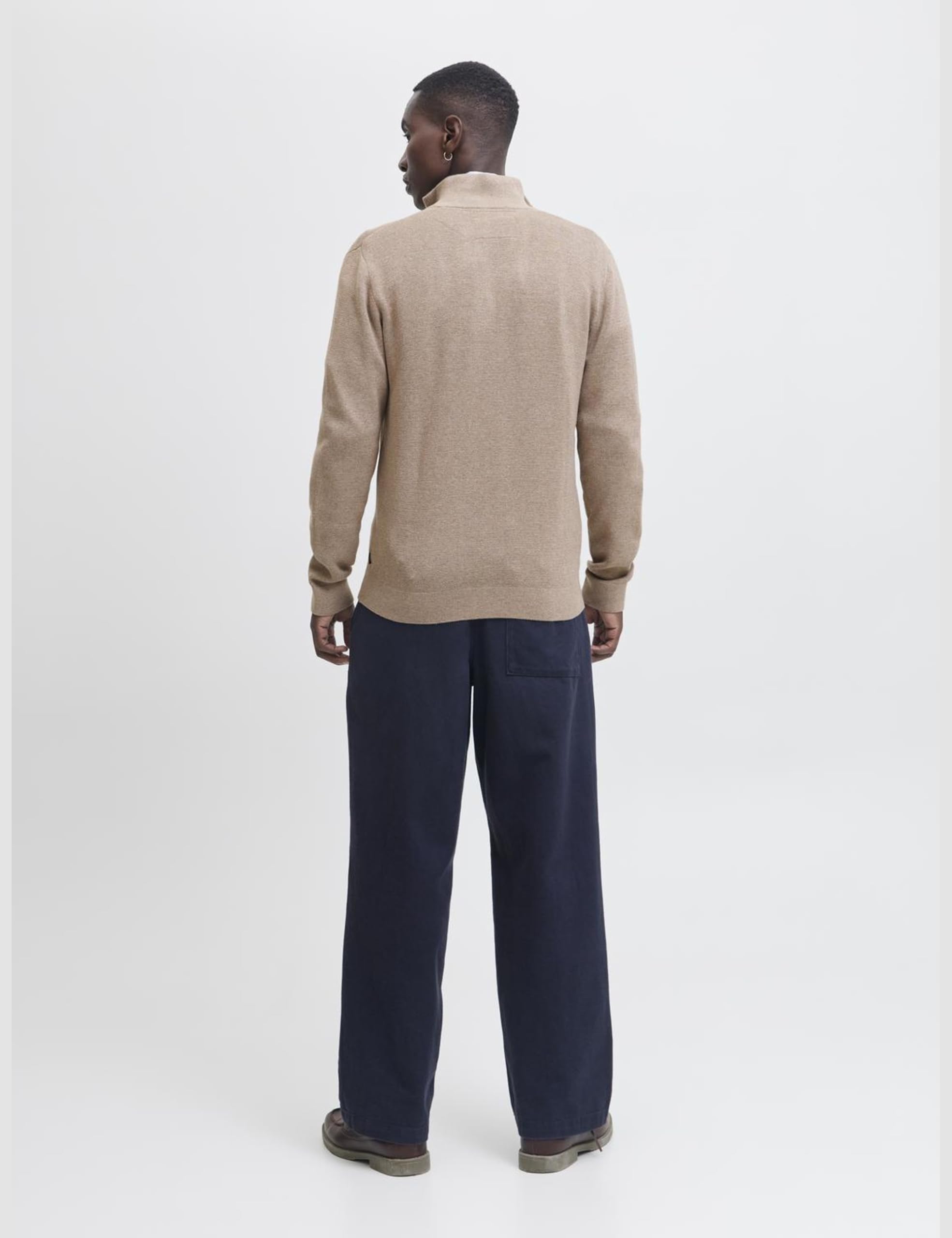 JACK & JONES Jprccmilano Stitch High Neck Cardigan Jprccmilano Stitch Cardigan à col Haut Homme (Lot de 1)