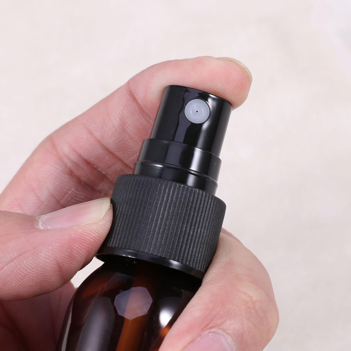 Unomor Refillable Spray Bottle 10pcs Ml Brown Plastic for Women Travel Use image 4