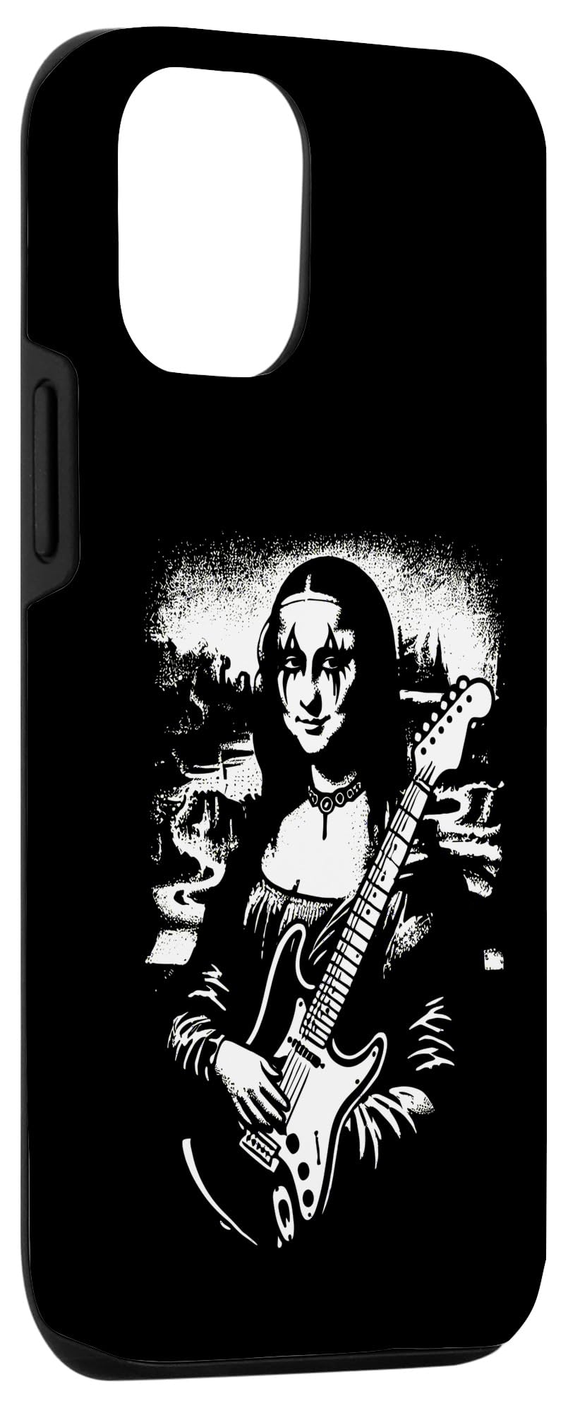 Mona Lisa Rock Music Band Concert Festival Electric Guitar Case for iPhone 14 - Image 3