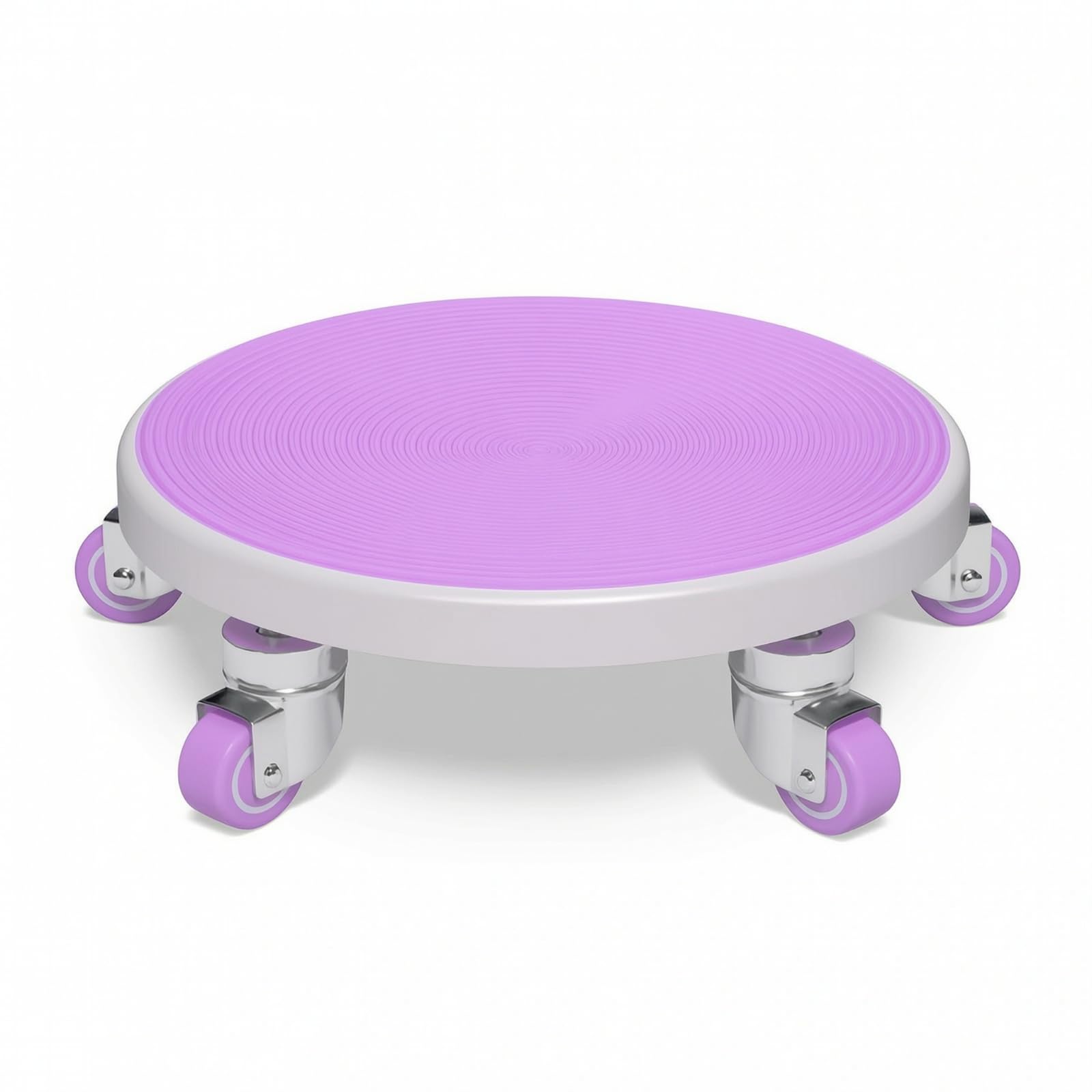 Rullo Addominale a Sei Rotelle Ruota, Array, Viola Romantico, Modello Aggiornato A Sei Ruote Con Tappetino Rotondo In Omaggio