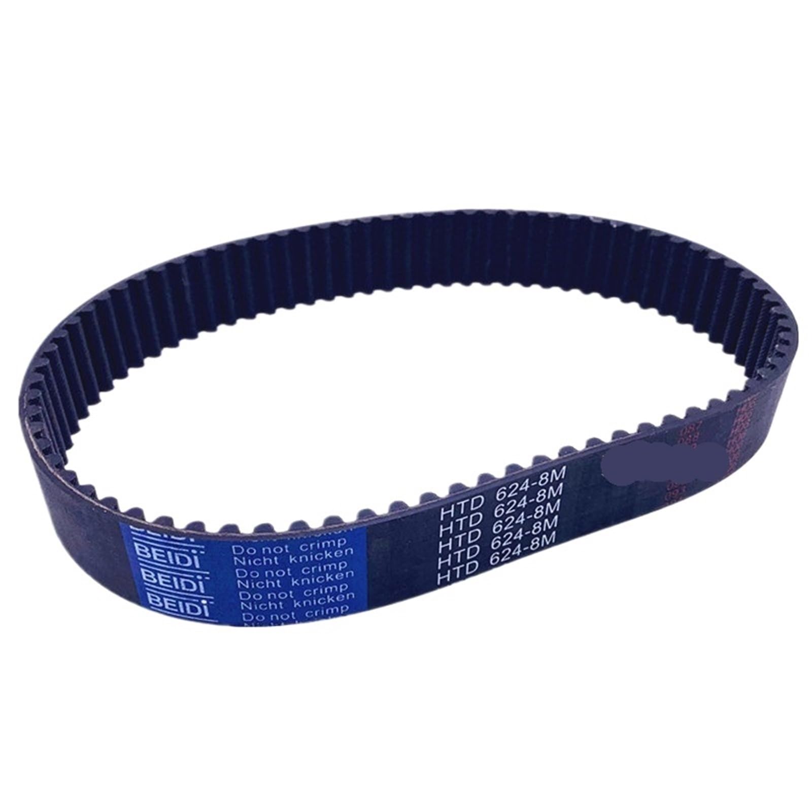 Courroie 8M en caoutchouc synchrone 912mm à haute résistance pour poulie 25mm