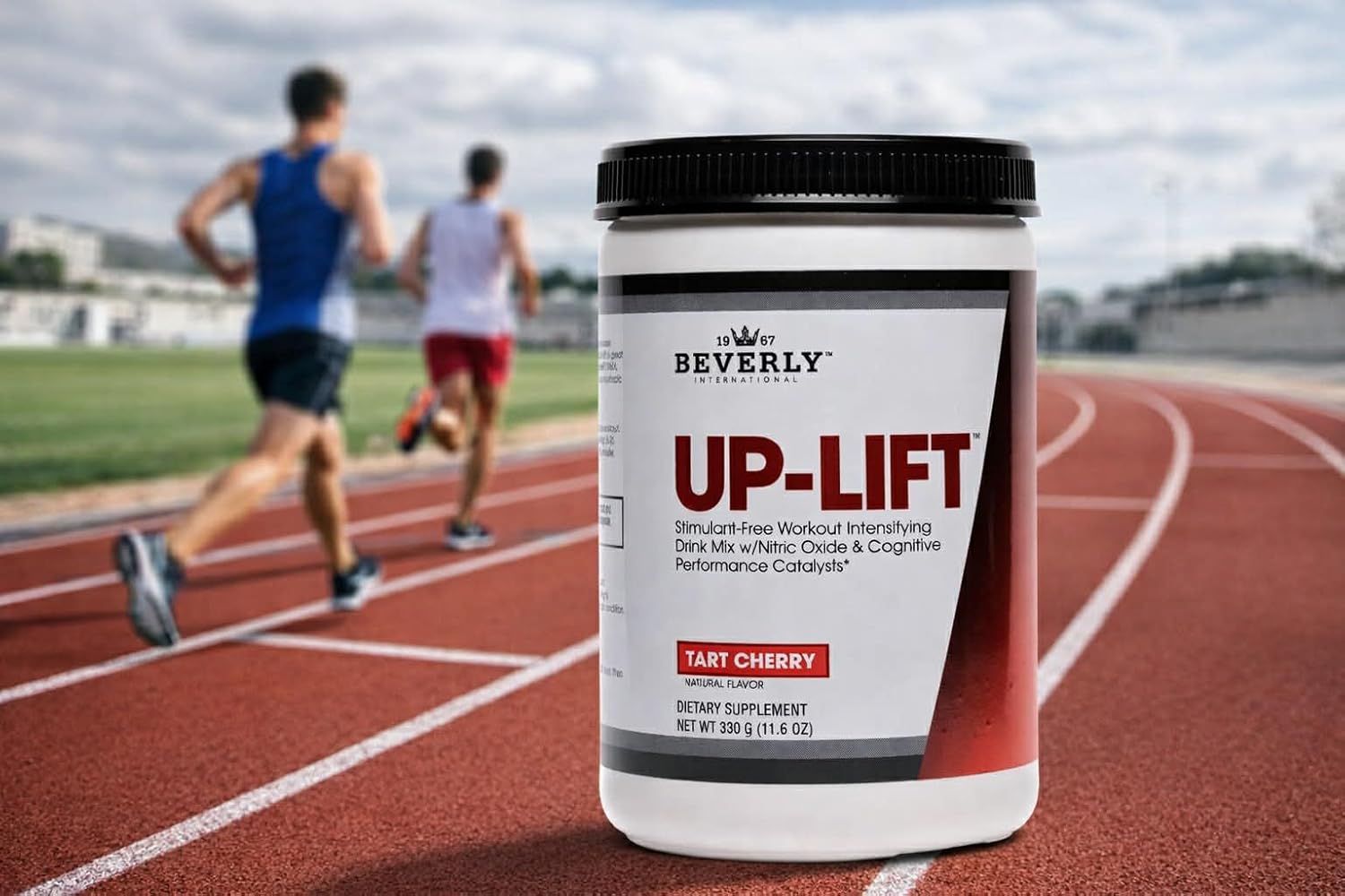 Beverly International Up-Lift Stimulant Free 330 Grams. Workout Energy Drink Mix w/Nitric Oxide & Cognitive Performance Catalysts. UP Your Gaming. Beta Alanine, L-Citrulline, L-Tyrosine. - Image 5