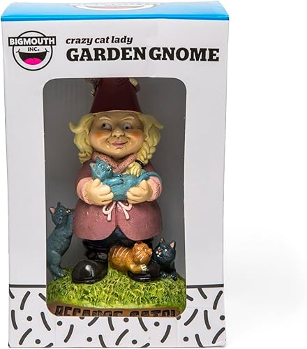Miniatura 10 de BigMouth Inc Gnomo de jardín The Selfie Sisters - Gnomos de jardín de resina resistentes a la intemperie para exteriores - Decoraciones de jardín