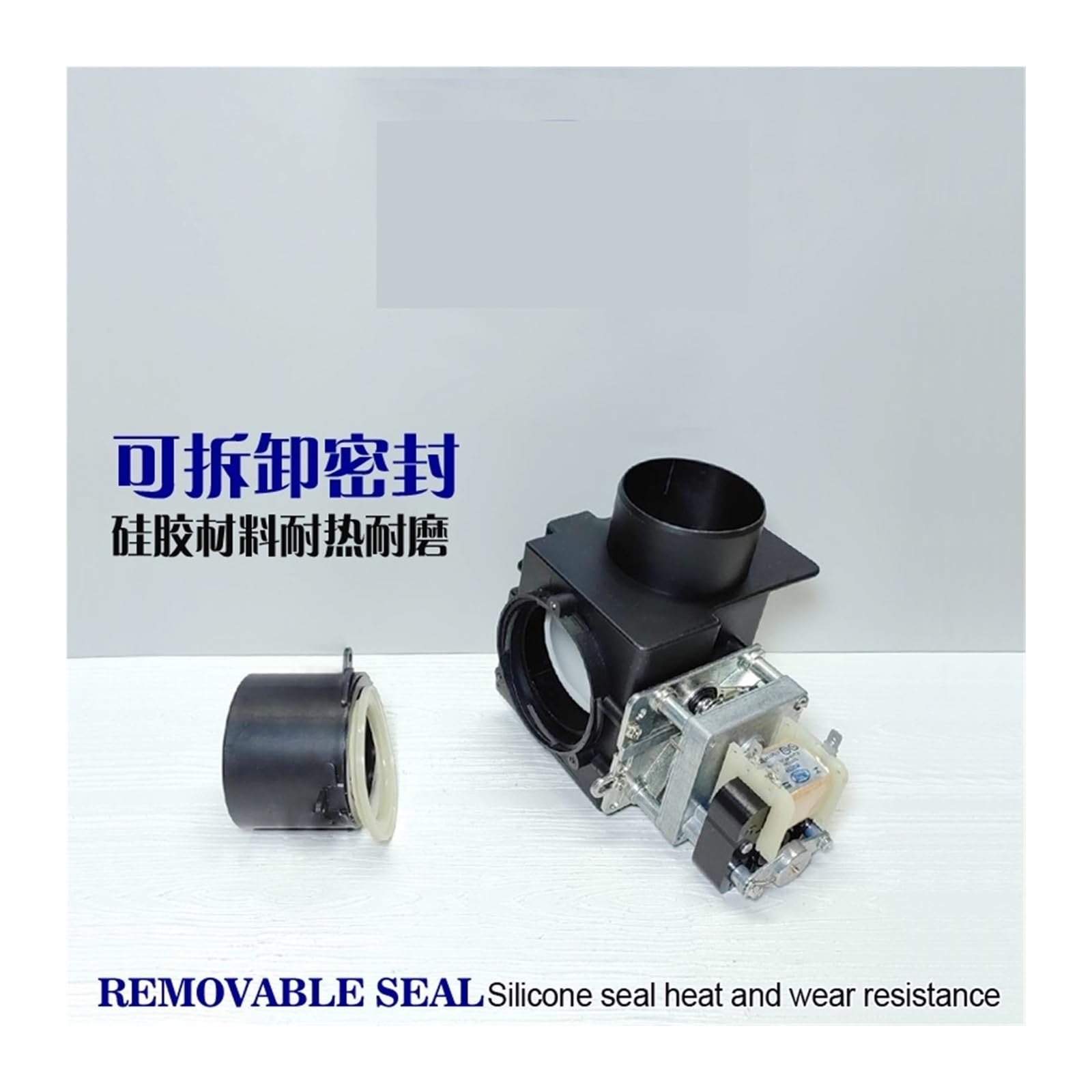 Pompa di scarico per lavatrice commerciale, 3 pollici, 90 gradi, guarnizione non troppopieno, valvola di scarico MDB-O-3RA 220 V per accessori per lavatrice 209/00399/00 F8546601 (normalmente chiuso
