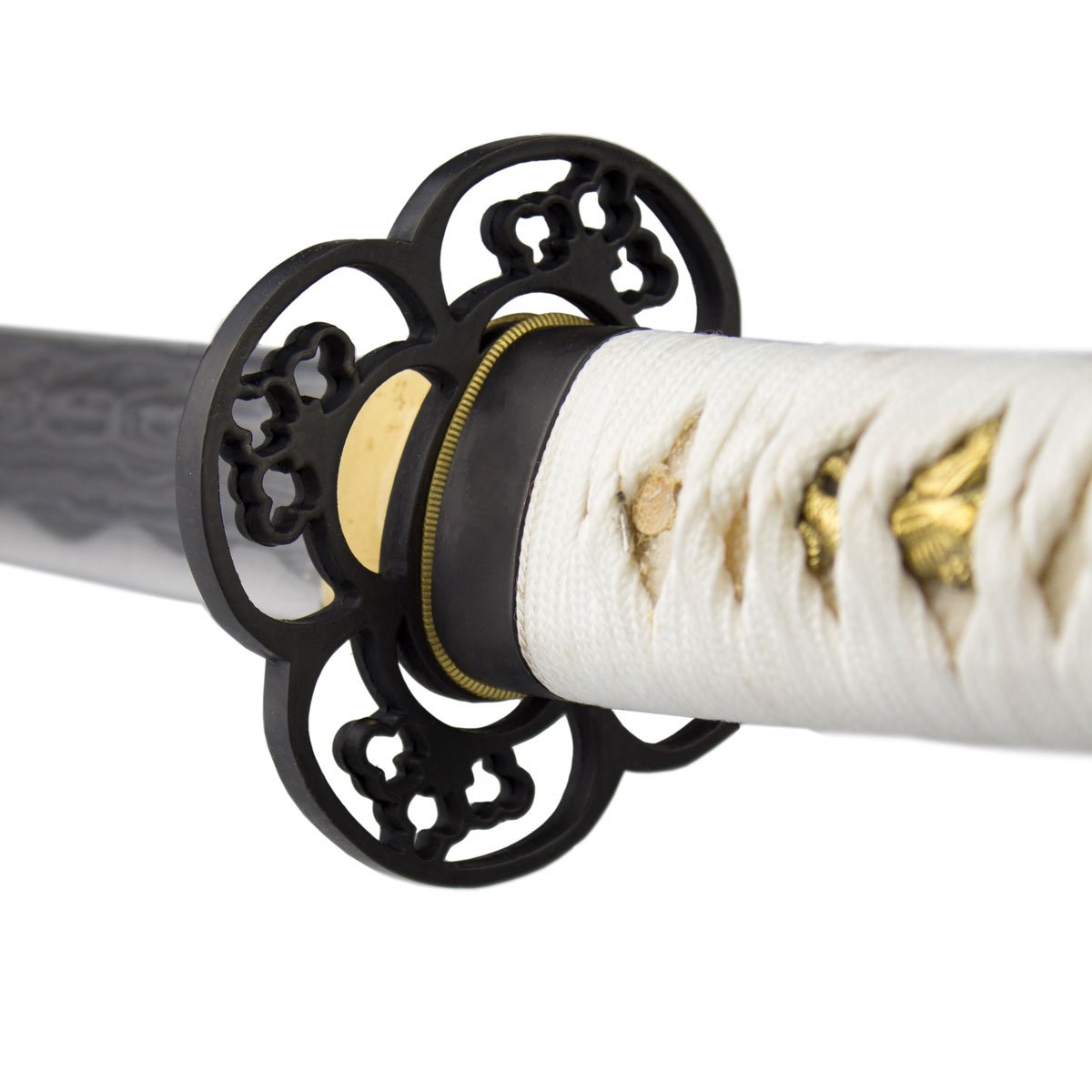 Wakizashi Kurzschwert Damaszener Stahl handgefertigt