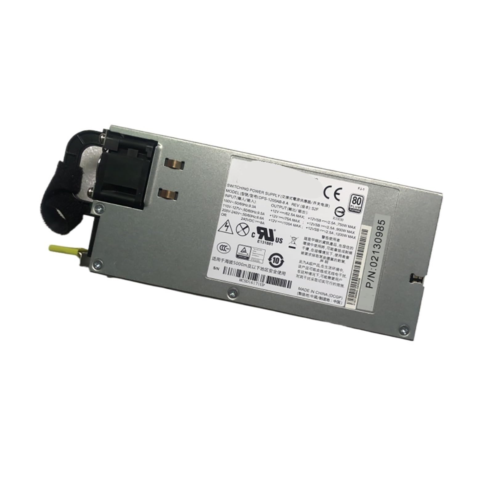 Alimentation DPS-1200AB-8 A de 1200W à haute densité électrique 02130985