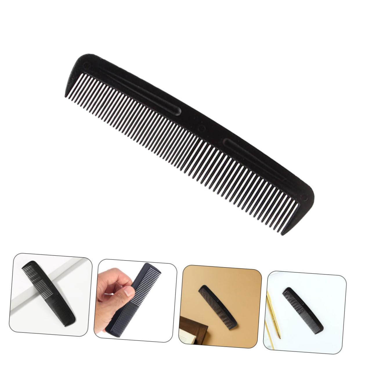 200 Piezas Peines Cabello Peine de Viaje Portátil Finos y Anchos para Peluquería al Aire para Uso Diario y Viajes Adecuado para Hombres y Mujeres Hogar y Exteriores