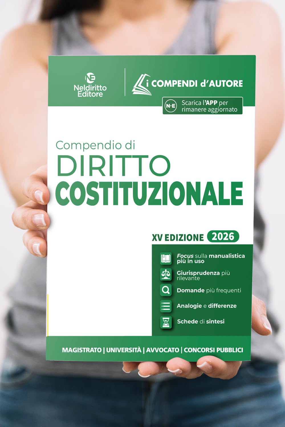 Compendio di diritto Costituzionale 2026 per l'orale di avvocato, per i concorsi e per l'università