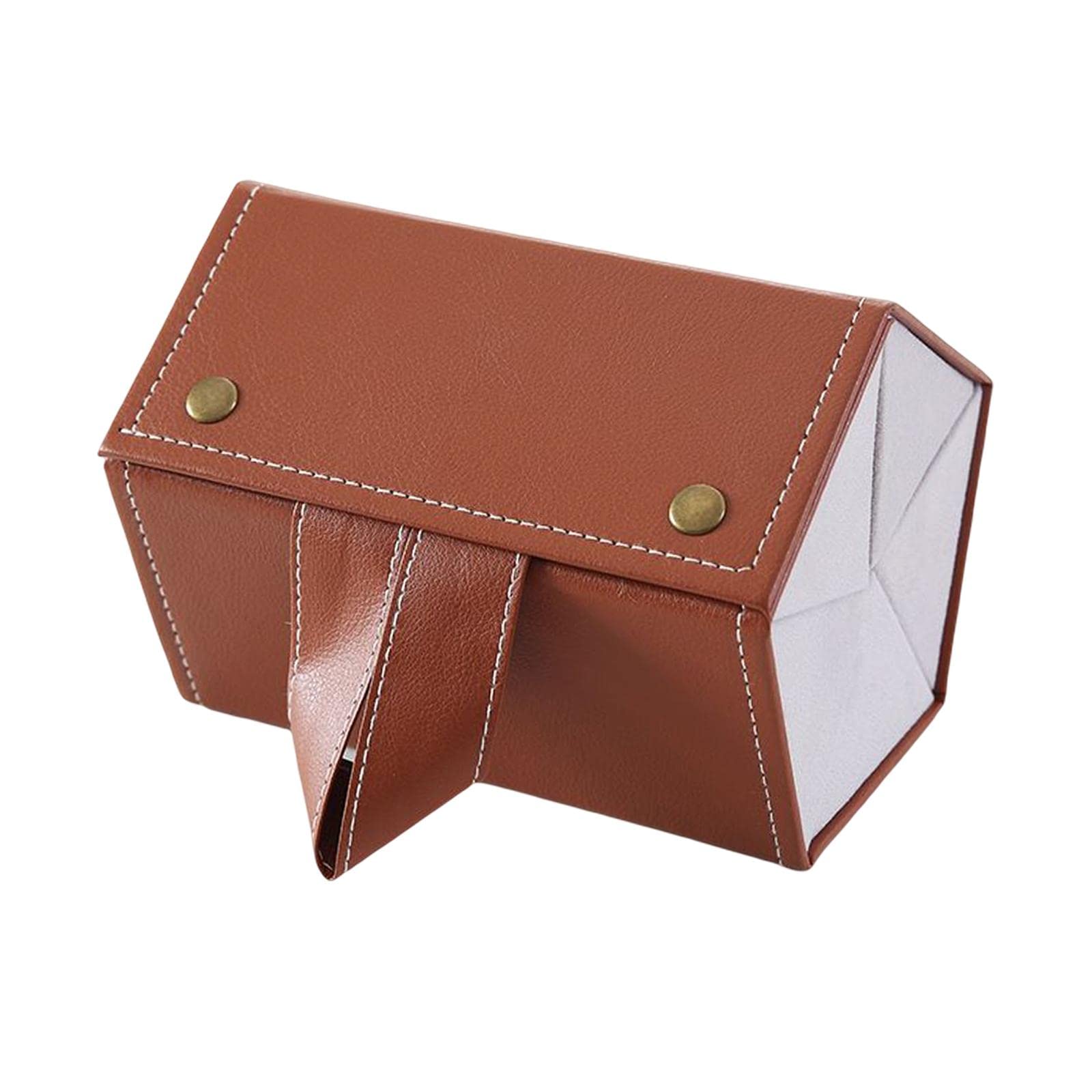 Travel Sunglass Organizer Multipurpose Women Men Sunglasses Storage Case Brown-image-20