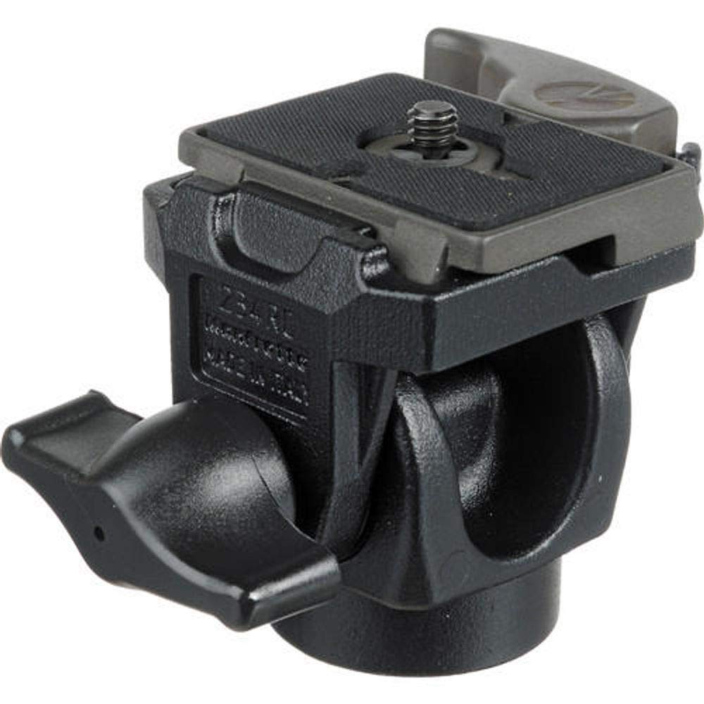 Manfrotto 234RC - Cabeza rápida de Aluminio para monopodo, Color Negro