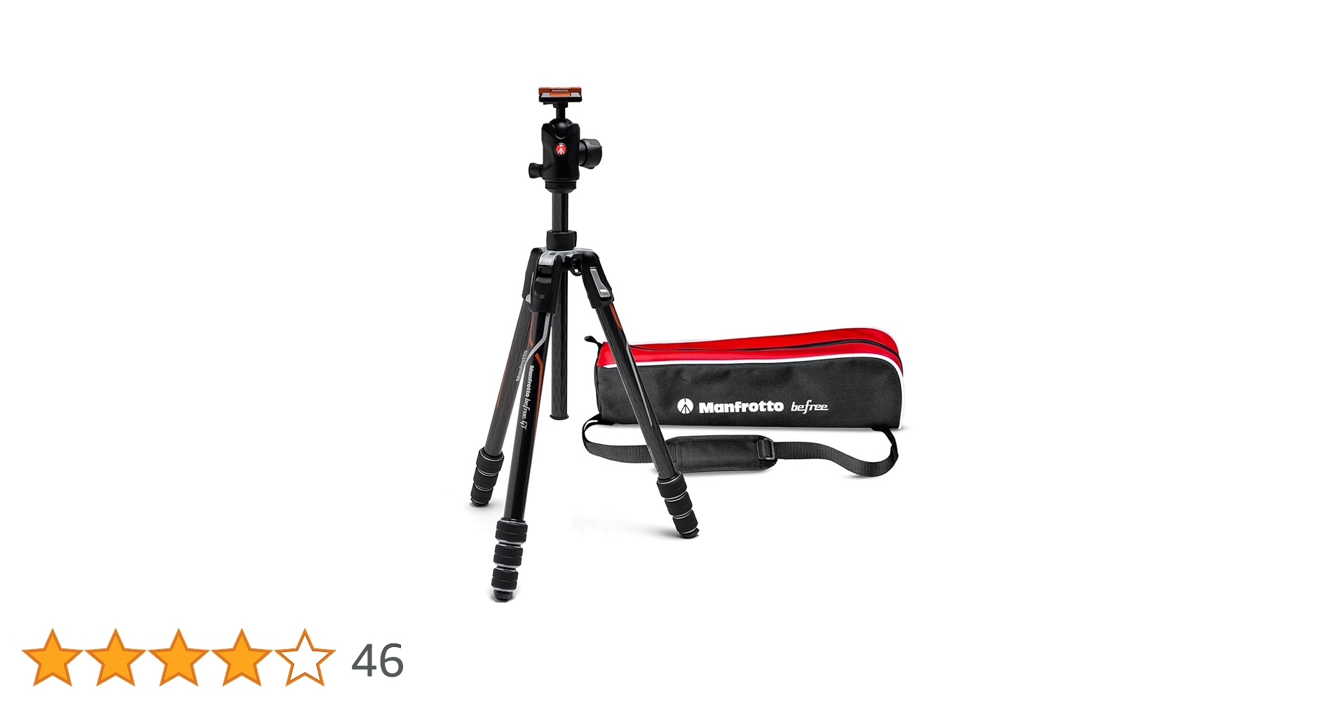 マンフロット　MKBFRT4GT-BH Amazon.co.jp: マンフロット(Manfrotto) BefreeGT アルミ4段 T