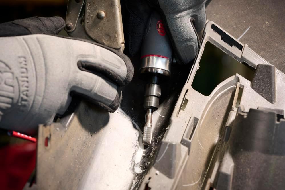 Ingersoll Rand 5107MAX Air Die Grinder, 30,000 RPM, 0.4 HP, 1/4" Collet, Rear Exhaust