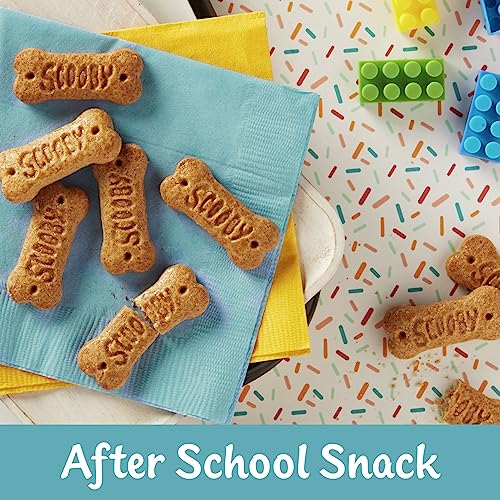 Kellogg's SCOOBY-DOO! Baked Graham Cracker Snacks, Made with Whole Grains, Kids Lunch Snacks, Cinnamon, 12oz Box (12 Pouches)