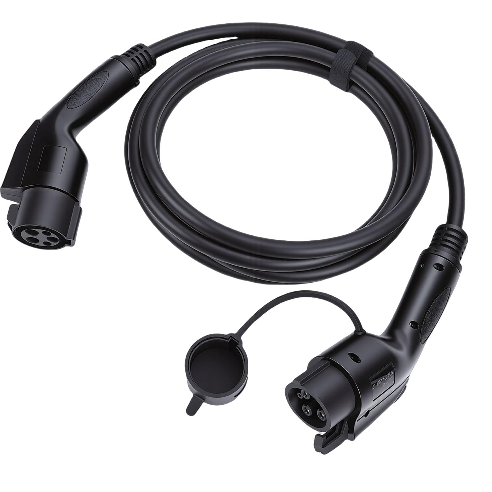 Akozon Cable de Carga J1772 EV, Cable de Extensión de Cargador de Coche, Carga Flexible para Múltiples Modelos EV de 16 Pies