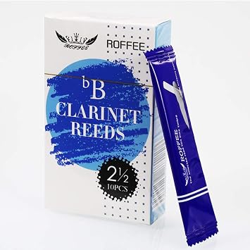 Bb clarinet reeds strength 2.5,10 pcs/box,individual packing