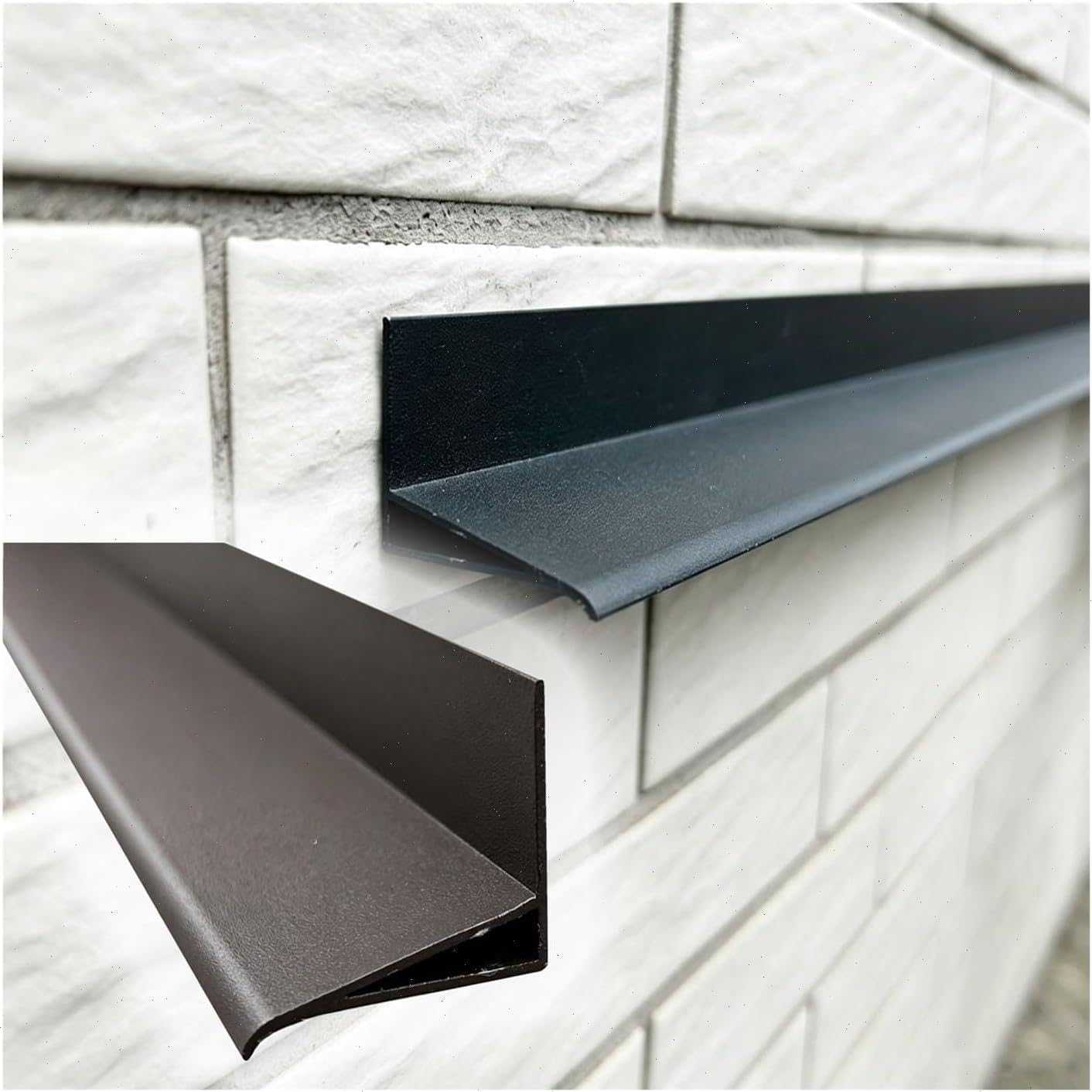 Borde de goteo de alero de aluminio de 30 mm de ancho