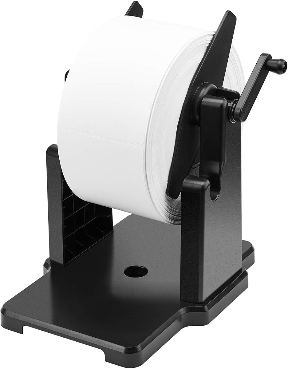 2 in 1 External Rolls Label Holder+4"x6" Direct Thermal Shipping Label 220 Labels/Roll