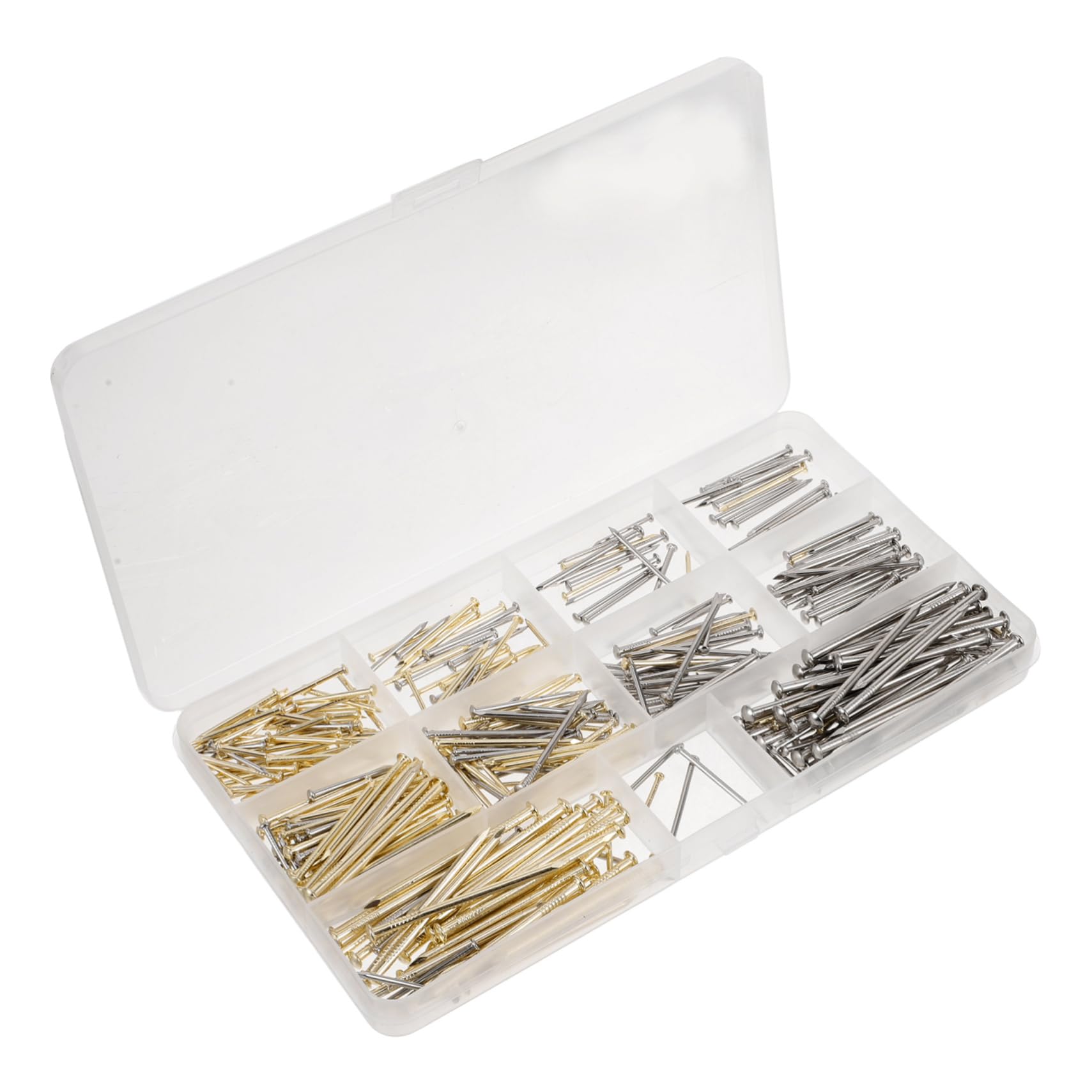 Clous muraux pour accrochage et kit de fixation pour décoration murale Holibanna 400 pièces