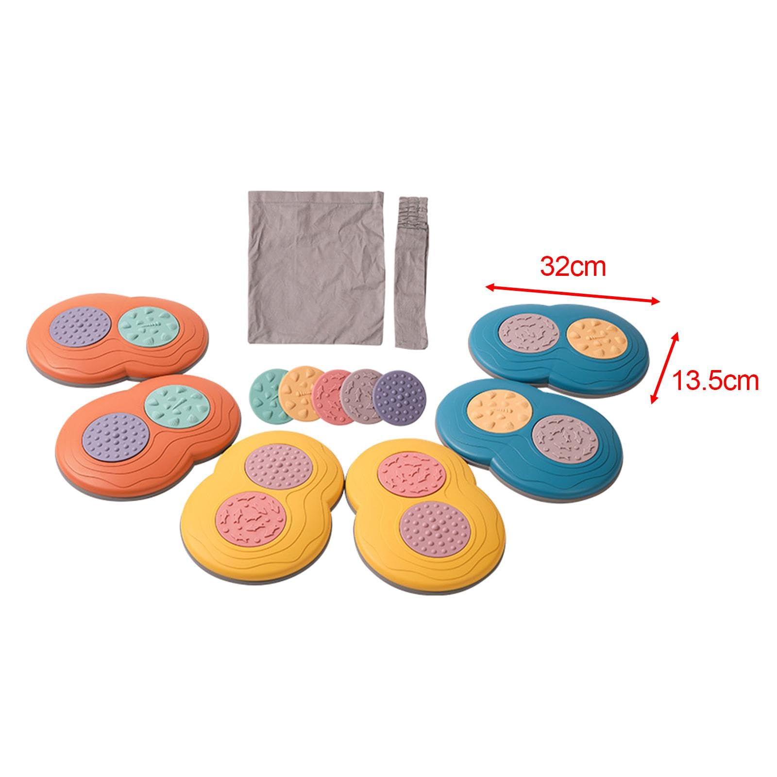 Piedras Antideslizantes para Niños, Equipo de Fitness para El Equilibrio Infantil