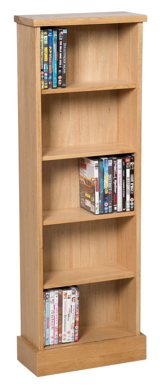 Buy Hallowood Furniture Waverly Oak CD Storage in Light Oak