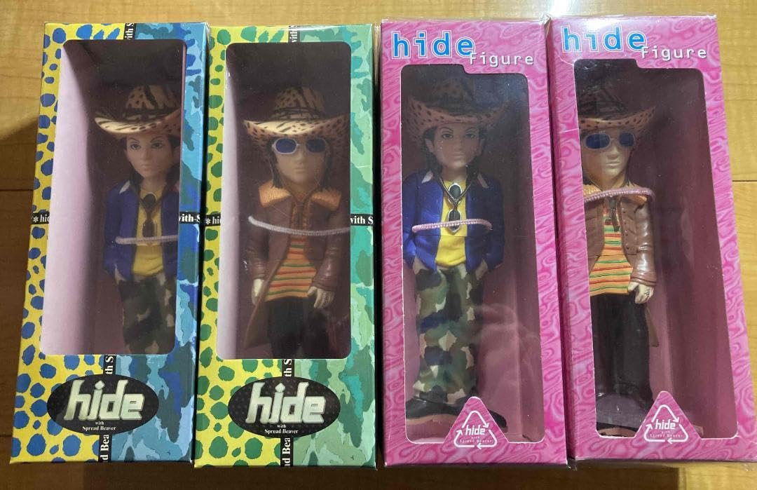 Amazon.co.jp: 4体コンプリートセット 限定 hide ソフビフィギュア 