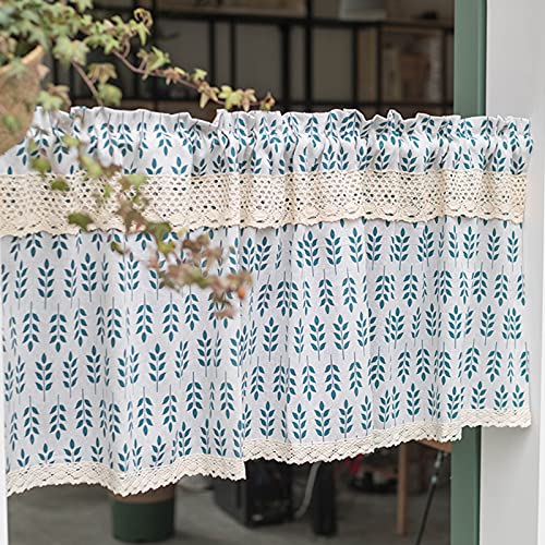 Cortinas cortas de algodón de 140x100 cm para armarios y ventanas de salones 2