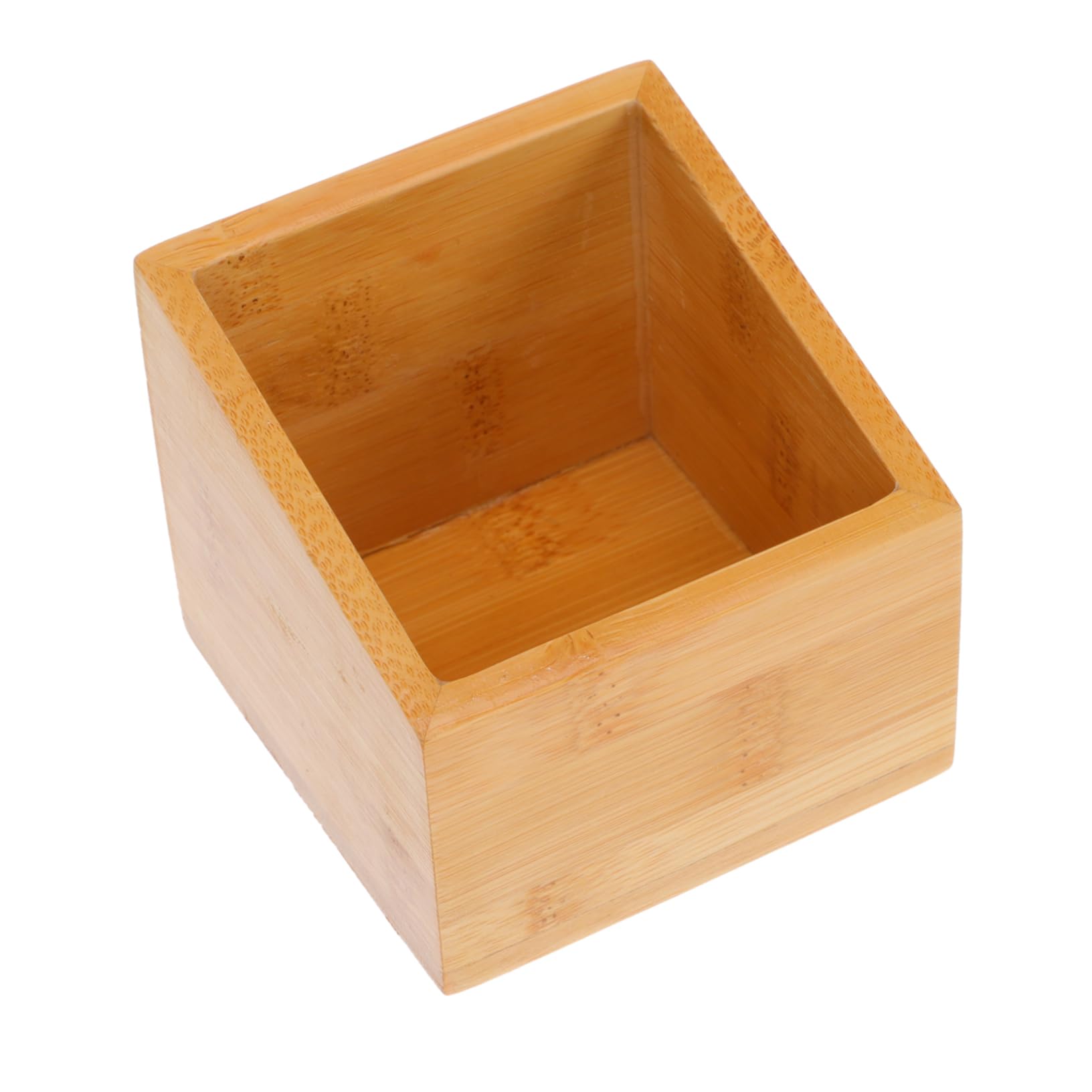 Hemobllo 1Pc Delicate Wooden Tea Bag Organizer Multipurpose Storage Box Smooth Edges for Safe Use for Home and Office Decor